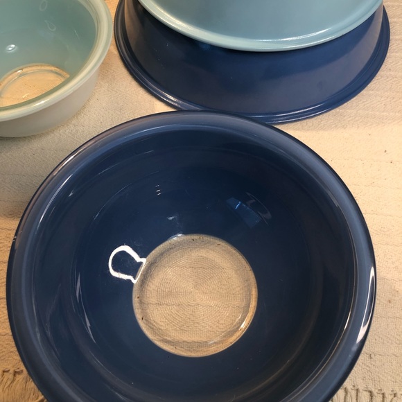 Vintage Moody Blues Pyrex Mixing Bowl Set Of 4 - Picture 4 of 11